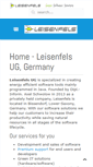 Mobile Screenshot of leisenfels.com