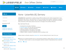 Tablet Screenshot of leisenfels.com